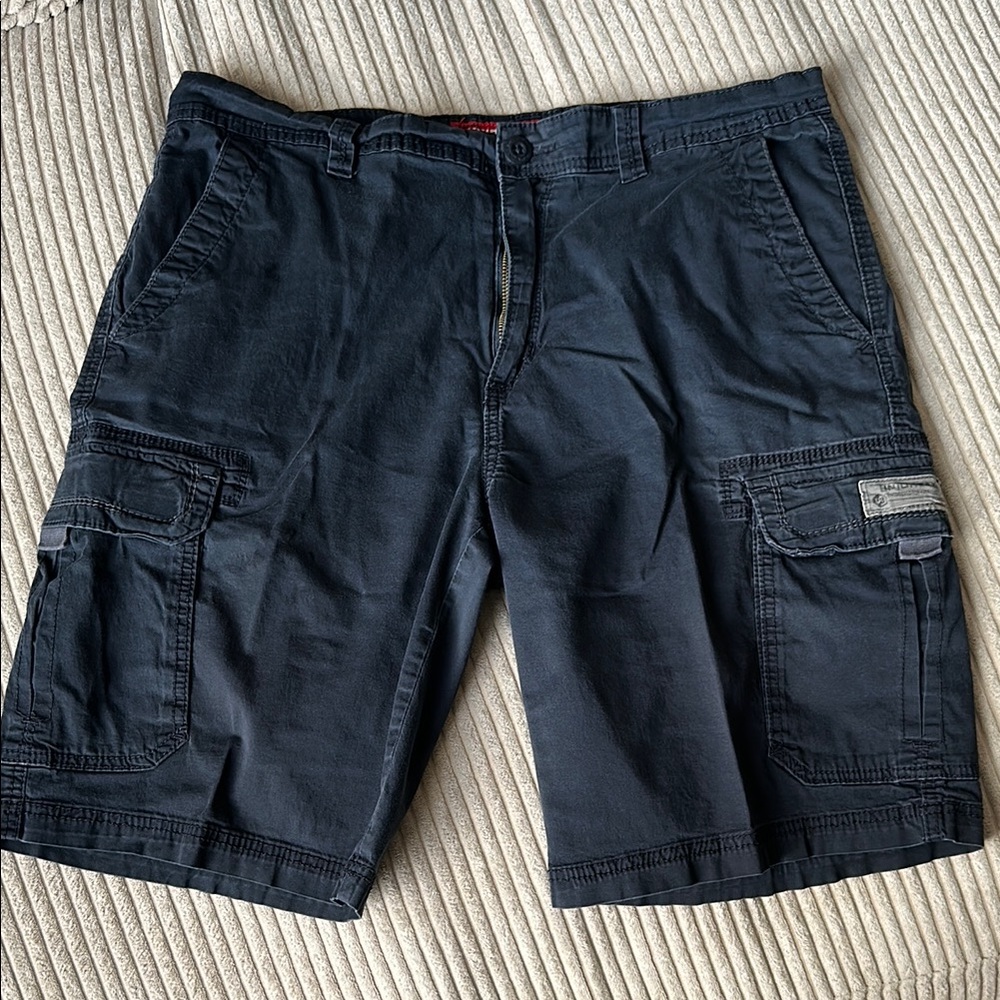 Men's Navy Cargo Shorts